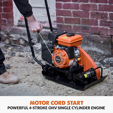 Placa compactoare pe benzina Hulk H320-P Evolution 015-0013, 2.4 Cp [1]