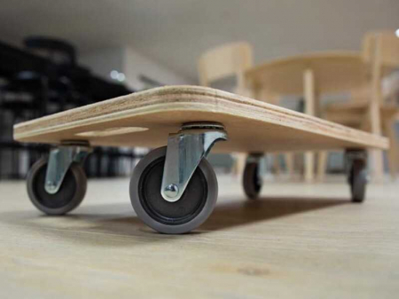 Platforma cu roti pentru transport mobila Toolland QT106, 560 x 285 x 110 mm, 150 Kg [3]