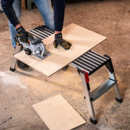 Platforma de lucru pliabila Batavia 7064715, 960 x 300 x 500 mm, 150 Kg [6]