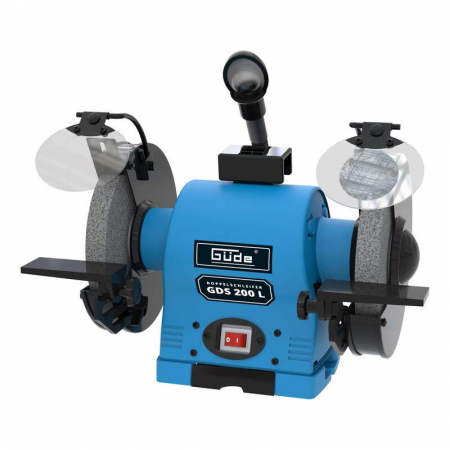 Polizor de banc GDS 200.1 L Gude 55272, 520 W, Ø200 mm [1]