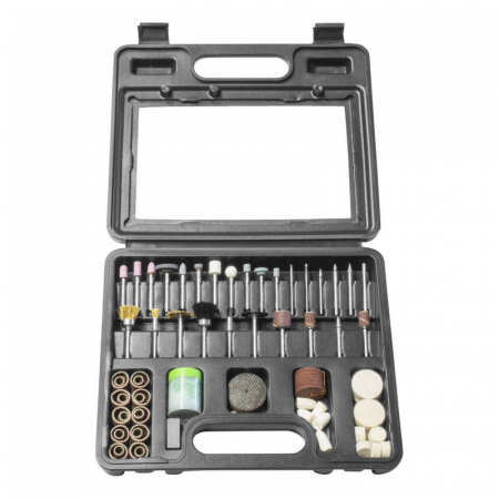 Polizor de banc pentru lustruire GDS 75 Gude 55231, 120 W, 9900 rpm + cutie de accesorii [6]