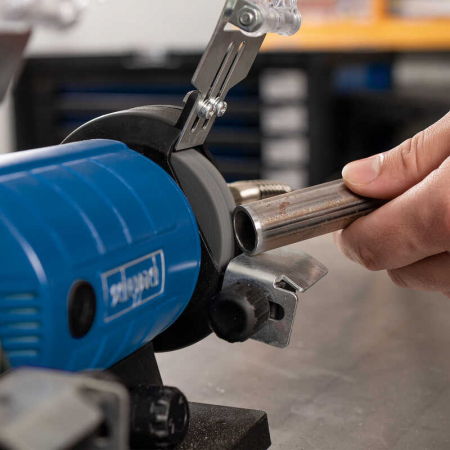 Polizor de banc pentru lustruire HG35 Scheppach 5903112901, 120 W, 11000 rpm + cutie de accesorii [8]