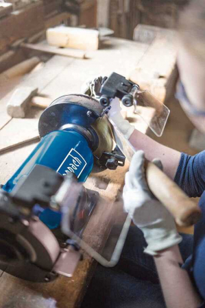 Polizor de banc SM200LB Scheppach 5903111901, 500 W, Ø200 mm [5]