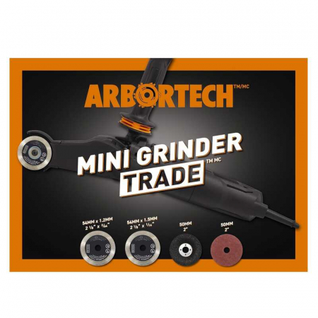 Polizor unghiular cu gat lung pentru sculptura in lemn Mini Carver Arbortech MIN.FG.910.60, 1000 W, Ø54 mm [11]