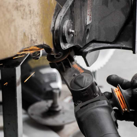 Polizor unghiular cu gat lung pentru sculptura in lemn Mini Carver Arbortech MIN.FG.910.60, 1000 W, Ø54 mm [9]