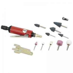 Polizoare Pneumatice - Polizor penumatic Mannesmann 1590, 25000 rpm, 6 bari, set 17 piese