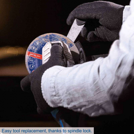 Polizor unghiular fara acumulator C-AG125-X Scheppach 5909234900, 20 V, Ø125 mm [2]