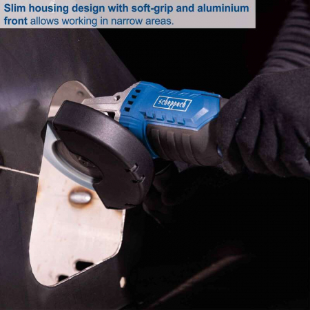 Polizor unghiular fara acumulator C-AG125-X Scheppach 5909234900, 20 V, Ø125 mm [3]