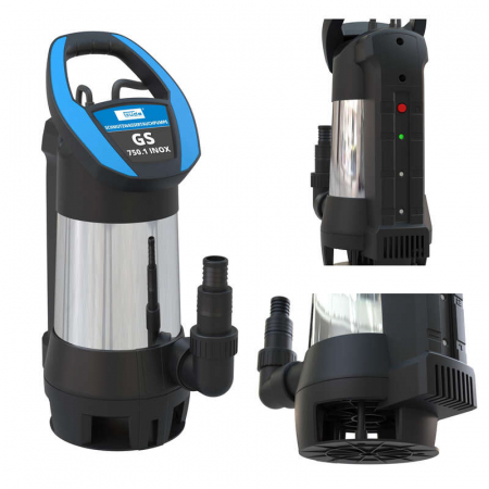 Pompa submersibila pentru apa murdara GS 750.1 INOX Gude 94679, 750 W, 15000 l/h [5]