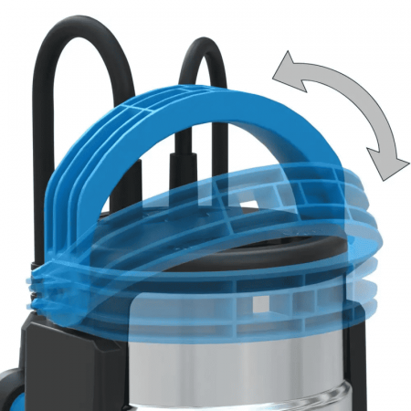 Pompa submersibila pentru apa murdara si curata GS 750.1 Gude 94600, 750 W, 16500 l/h [2]