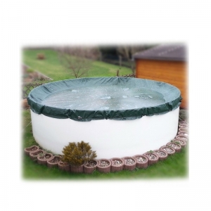 Prelata impermeabila din polietilena laminata Dema 24707, verde, 5 x 8 m [2]