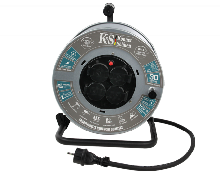 Prelungitor electric pe tambur Konner-Sohnen KS CRM-30M, 30 m [1]