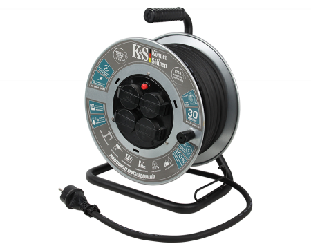 Prelungitor electric pe tambur Konner-Sohnen KS CRM-30M, 30 m [2]