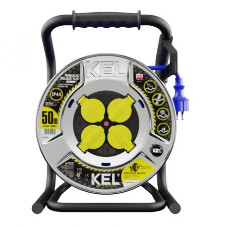 Scule Electrice & Unelte - Prelungitor profesional electric pe tambur H07BQ-F KEL 99471, 50 m