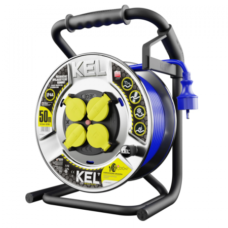 Prelungitor profesional electric pe tambur H07BQ-F KEL 99471, 50 m [4]