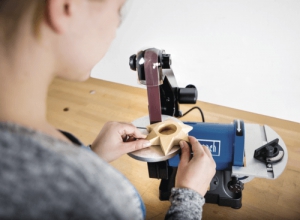 Masina de slefuit cu banda si disc BTS700 Scheppach 4903304901, 250 W, 816 rpm [4]