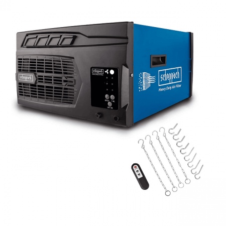 Purificator de aer pentru atelier HDA-14 Scheppach 5903001901, 110 W, 740 m³/h, 400 m² [2]