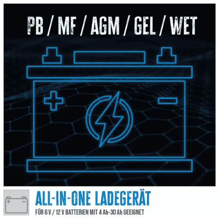 Redresor auto GAB 12V/6V-1A Gude 85144, 12 V, 1 A [5]