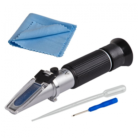 Refractometru pentru fructe si alcool RM32 Dema 94235, 0-32 °Brix [3]