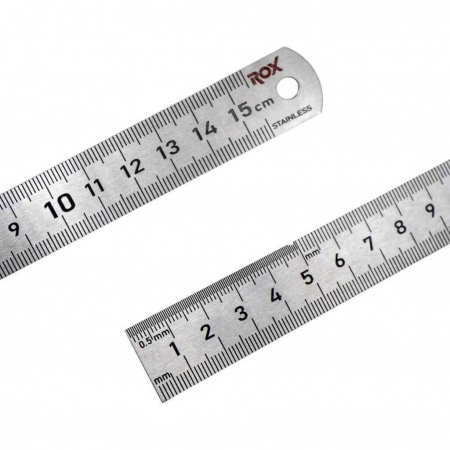 Rigla dubla din otel ROX Wood 153ROX0198, 150 mm [1]