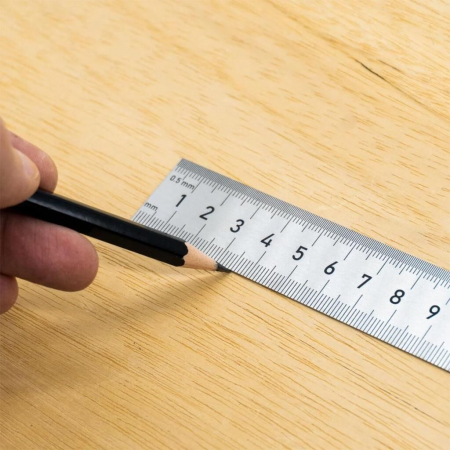 Rigla dubla din otel ROX Wood 153ROX0199, 300 mm [3]