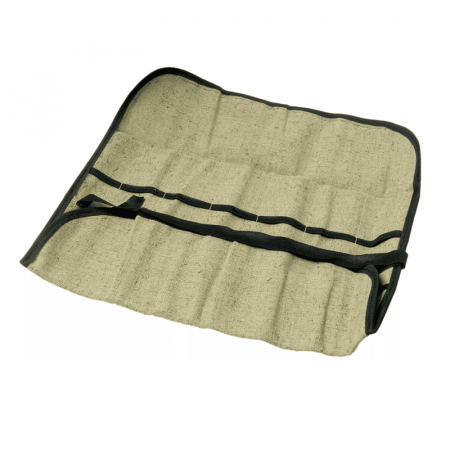 Centura Piele Scule (Brau) - Rola textila pentru cutite si dalti de sculptura BeaverCraft TR12