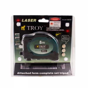 Ruleta cu laser Troy T23100, 8 m x 25 mm [6]