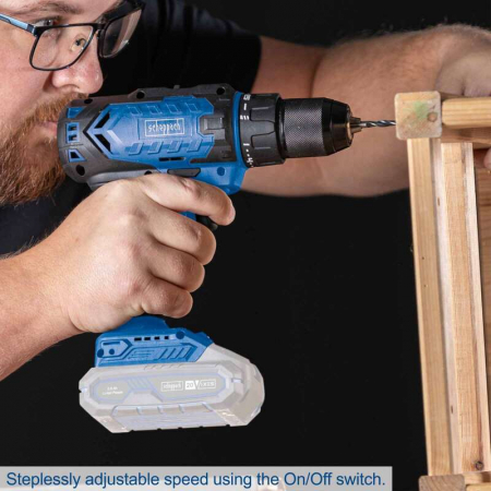 Masina de gaurit si insurubat fara acumulator C-DD45-X Scheppach 5909238900, 20 V, 1500 rpm [1]