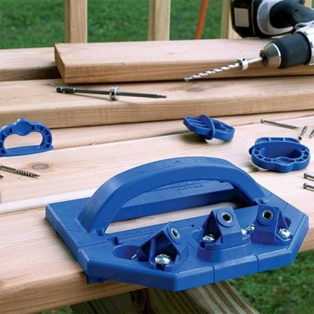 Sablon de gaurire Deck Jig Kreg KJDECKSYS20, 25-38 mm [3]