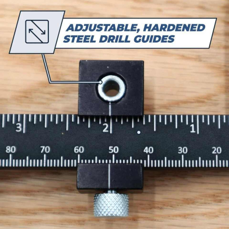 Sablon montare manere si butoni Kreg KHI-XLPULL, 41-310 mm [8]