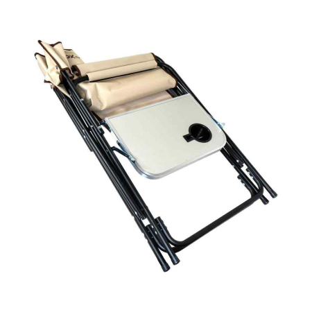Scaun pliabil pentru camping cu masuta laterala ROX Wood 153CAMP0317 [4]