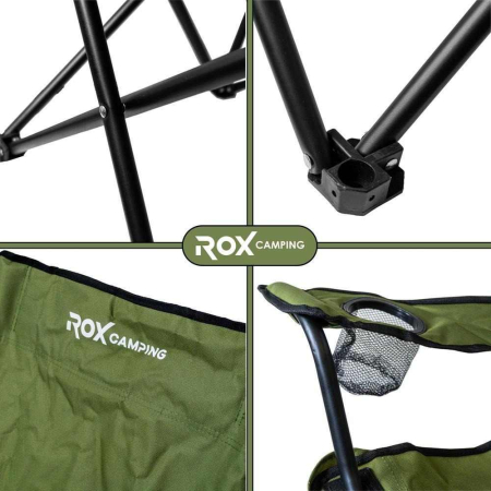 Scaun pliabil pentru camping ROX Wood 153CAMP0314 [5]