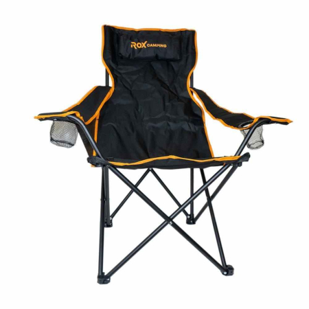 Scaun pliabil pentru camping ROX Wood 153CAMP0315, 820 x 570 x 940 mm [1]