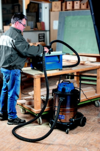 Aspirator umed/uscat ASP50-ES Scheppach 5907710901, 1400 W, 50 l [5]