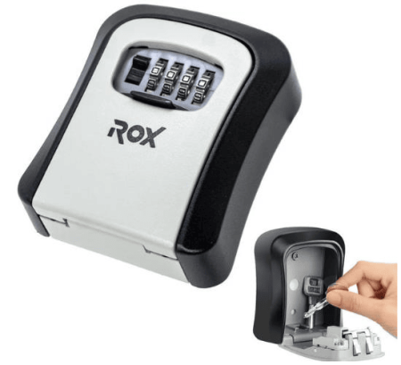 Seif pentru chei cu cifru, montare pe perete ROX Wood 153ROX0337, 5 chei [1]