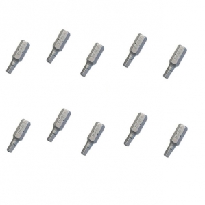 Set de biti hexagonali Mannesmann 20253, Ø4x25 mm, 10 bucati