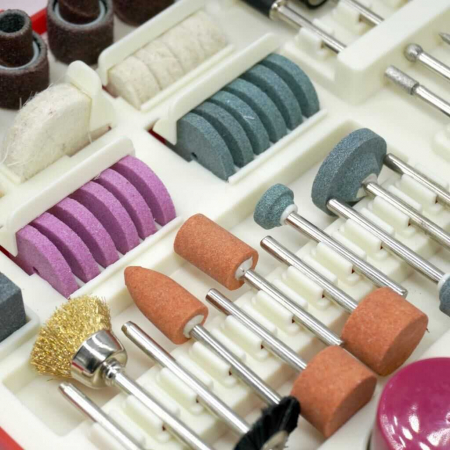 Set accesorii pentru masina de gaurit si frezat ROX Wood 153ROX0075, 189 piese [5]