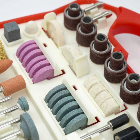 Set accesorii pentru masina de gaurit si frezat ROX Wood 153ROX0075, 189 piese [3]