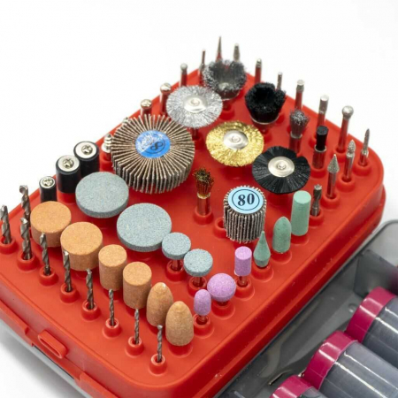 Set accesorii pentru masina de gaurit si frezat ROX Wood 153ROX0097, 316 piese [4]