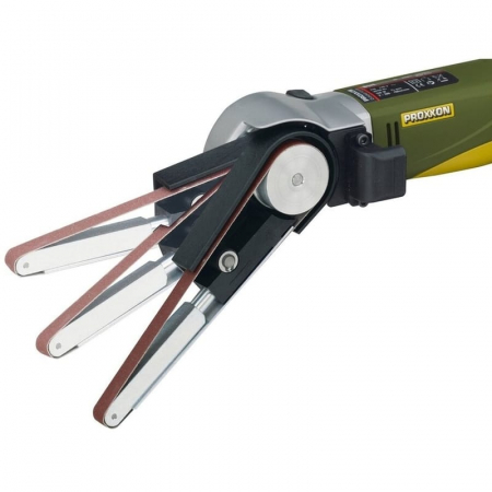 Set benzi de slefuire pentru BS/E si BS/A Micromot Proxxon 28581, 330x10 mm, granulatie 180, 5 bucati [2]