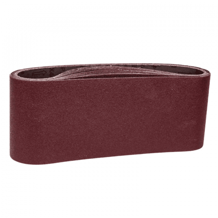 Set benzi de slefuire pentru masini de slefuit cu ax Scheppach 7903400705, 610 x 100 mm, granulatie K80-K120, 9 piese [3]