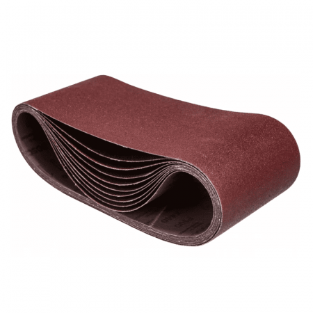 Set benzi de slefuire pentru masini de slefuit cu ax Scheppach 7903400705, 610 x 100 mm, granulatie K80-K120, 9 piese [1]