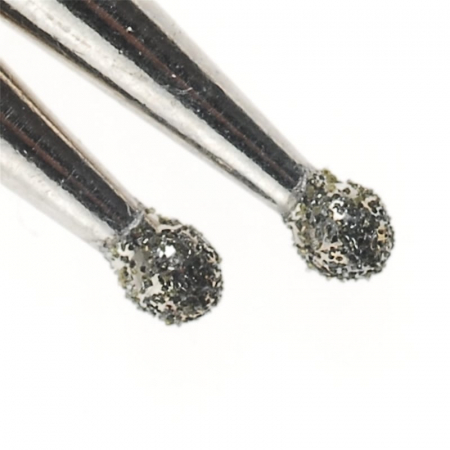 Set biaxuri diamantate de forma sferica Micromot Proxxon 28222, Ø1.8 mm, 2 bucati [2]