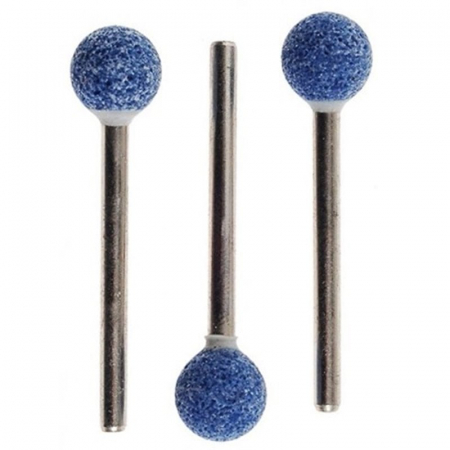 Set biaxuri din corindon de forma sferica Micromot Proxxon 28782, Ø9 mm, 3 bucati [1]