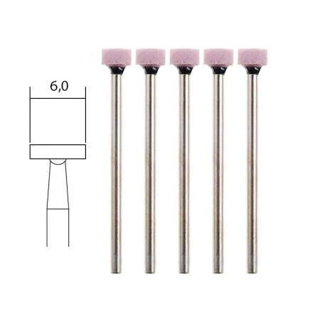 Set biaxuri din corindon in forma de disc Micromot Proxxon 28776, Ø6 mm, 5 bucati [2]