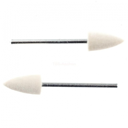 Set biaxuri din pasla de forma conica Micromot Proxxon 28801, Ø8 mm, 2 bucati [1]