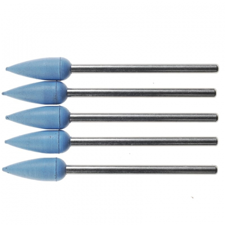 Set biaxuri din silicon de forma conica Micromot Proxxon 28288, Ø5 mm, 5 bucati [1]