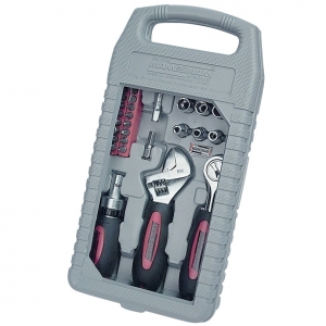 Set / trusa chei tubulare - Trusa chei tubulare si biti Mannesmann 29038, 37 piese