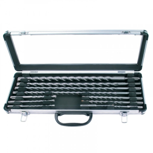 Burghie - Trusa burghie pentru zid, beton Mannesmann 12587, 11 piese