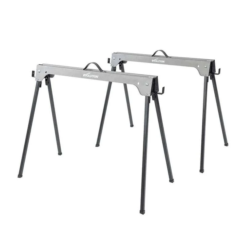 Banc de lucru – tamplarie - Set capre din otel Evolution 005-0003, 825x465x742 mm, 2 bucati